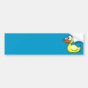 Adesivo Para Carro Pato de borracha