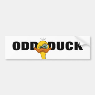 Adesivo Para Carro Pato engraçado dos desenhos animados