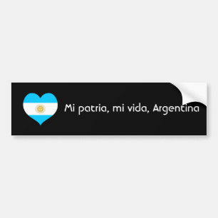 Adesivo Para Carro Patria do MI, vida do MI, Argentina