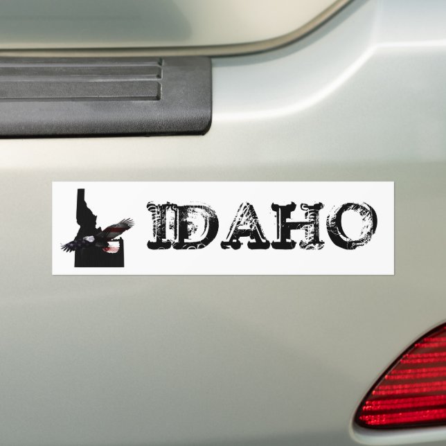 ADESIVO PARA CARRO PATRIOT EAGLE IDAHO (No carro)
