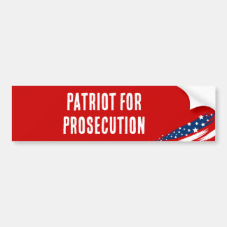 Adesivo Para Carro Patriot For Prosecution