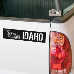 ADESIVO PARA CARRO PATRIOT - IDAHO FALANTE - UM BASE RUIM