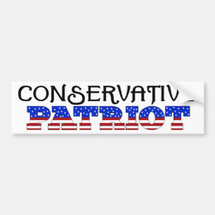 Adesivo Para Carro Patriota conservador