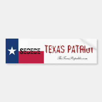 ADESIVO PARA CARRO PATRIOTA DE TEXAS!!