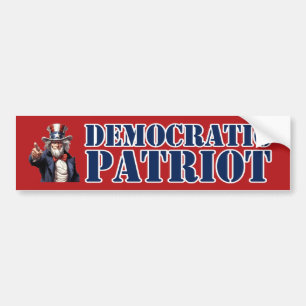Adesivo Para Carro Patriota Democrático