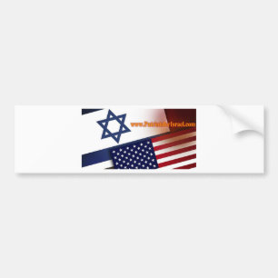 Adesivo Para Carro Patriotas para Israel