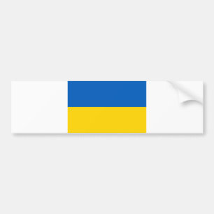 Adesivo Para Carro Patriótico ucraniano da bandeira de Ucrânia