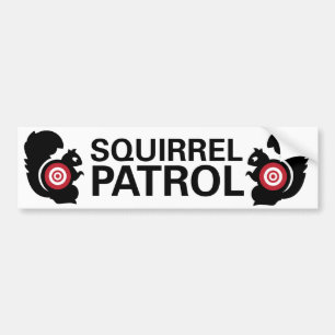 Adesivo Para Carro Patrulha do esquilo