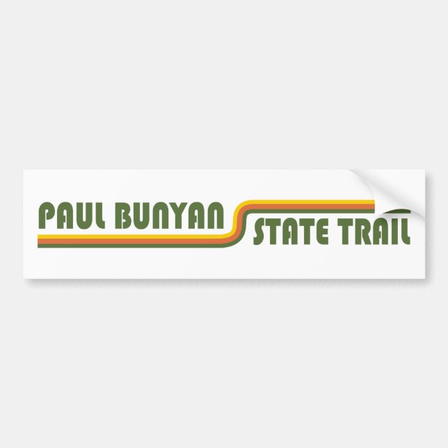 Adesivo Para Carro Paul Bunyan State Trail Minnesota (Frente)