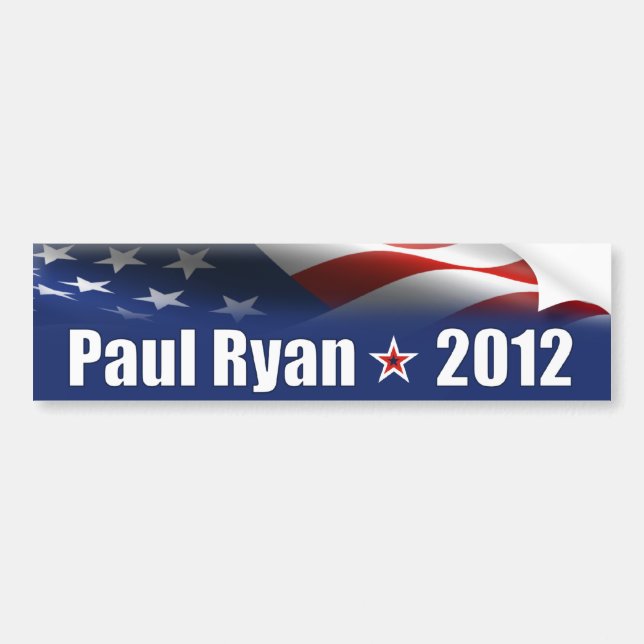 Adesivo Para Carro Paul Ryan para o presidente (Frente)