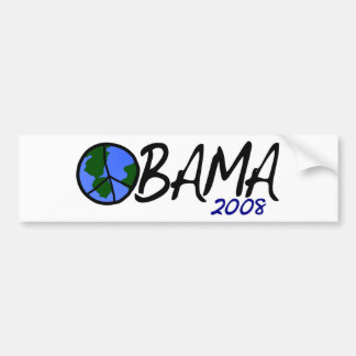 Adesivo Para Carro Paz 2008 de OBAMA