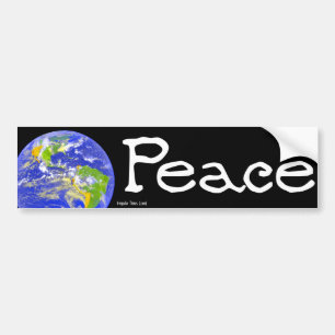 Adesivo Para Carro Paz de mundo