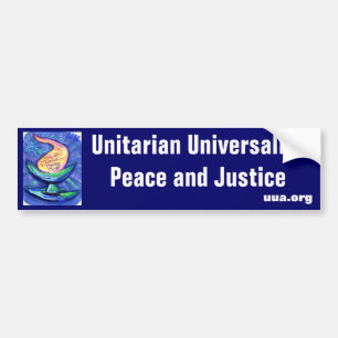Adesivo Para Carro Paz e justiça do cálice de UU