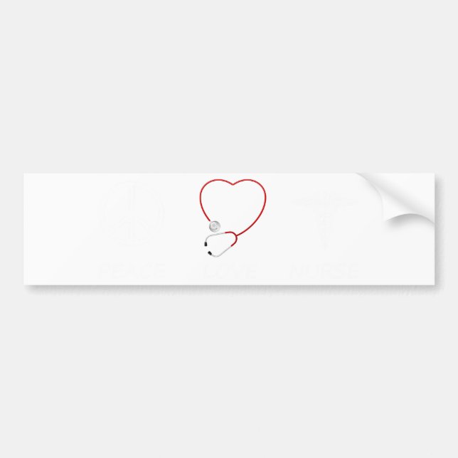 Adesivo Para Carro paz love43 (Frente)