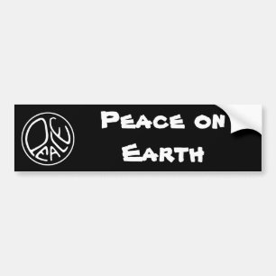 Adesivo Para Carro Paz na terra