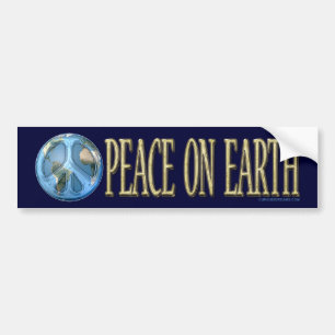 Adesivo Para Carro Paz na terra