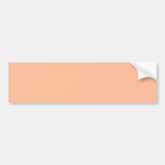Adesivo Para Carro Peach Fuzz Solid Color (Frente)