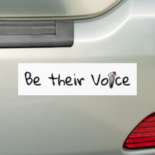 Adesivo Para Carro Pegada de Bebê Pro-Life