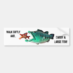 Adesivo Para Carro Peixes com atitude pelo artista Mike Quinn