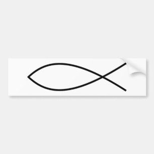 Adesivo Para Carro Peixes de Ichthus