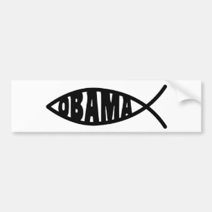 Adesivo Para Carro Peixes de Obama