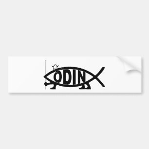 Adesivo Para Carro Peixes de Odin