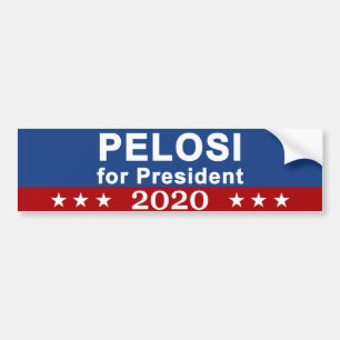 Adesivo Para Carro Pelosi para o presidente 2020