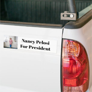 Adesivo Para Carro Pelosi Para Presidente Bumper Sticker