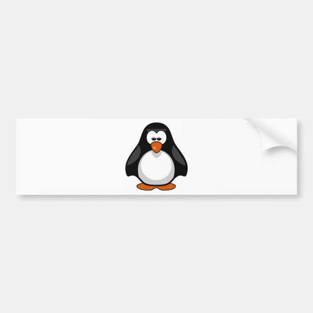 Adesivo Para Carro penguin - pinguim (Frente)