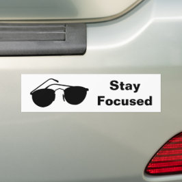 Adesivo Para Carro Permaneça focado em 2026