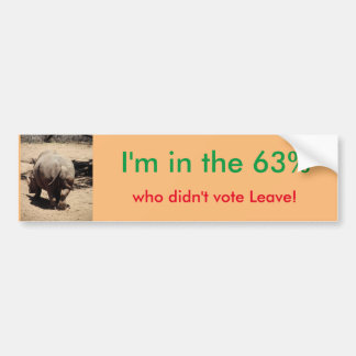 Adesivo Para Carro Permaneça no autocolante no vidro traseiro da UE