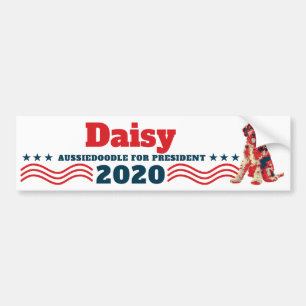 Adesivo Para Carro Personalize o nome do seu cachorro para o presiden