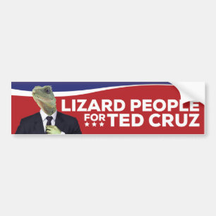 Adesivo Para Carro Pessoas do lagarto para Ted Cruz