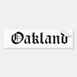 Adesivo Para Carro Pia batismal inglesa velha de Oakland