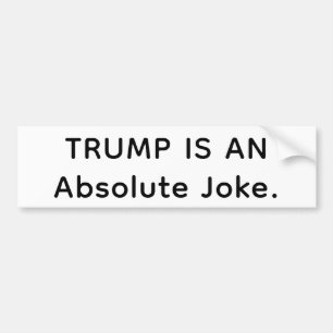 Adesivo Para Carro Piada Absoluta Trump Hankamer Artjunkhaus Arte de