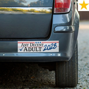 Adesivo Para Carro Piada Política Eleição 2028 Piada Política