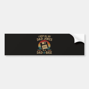 Adesivo Para Carro Piadas de pai em uma dad-a-Base