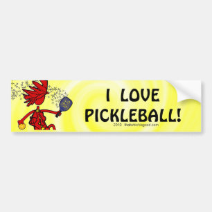 Adesivo Para Carro Pickleball rema bem com outro