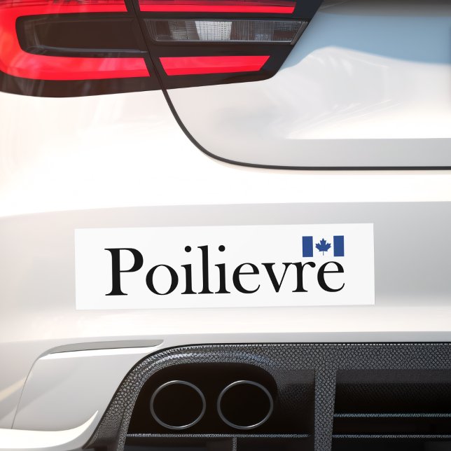 Adesivo Para Carro Pierre Poilievre - Bandeira oficial canadiana (Criador carregado)