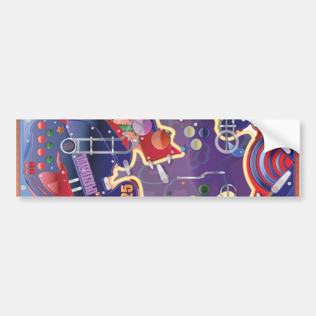 Adesivo Para Carro Pinball Machine (Frente)