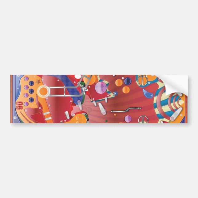 Adesivo Para Carro Pinball Machine (Frente)