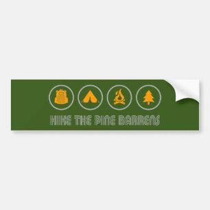 Adesivo Para Carro Pine Barrens New Jersey