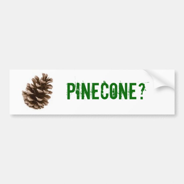 Adesivo Para Carro Pinecone? (Frente)