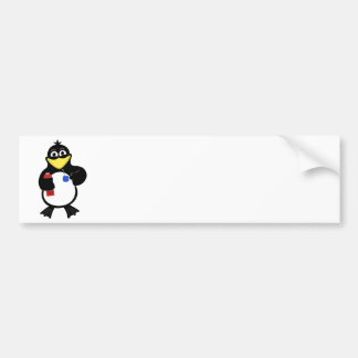 Adesivo Para Carro Pinguim de desenho animado