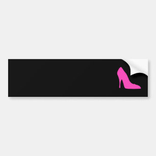 Adesivo Para Carro Pink Heel em preto