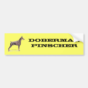 Adesivo Para Carro Pinscher do Doberman
