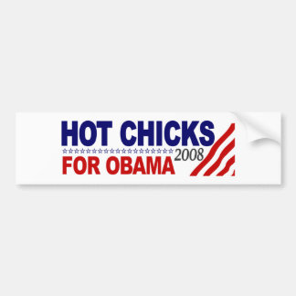 Adesivo Para Carro Pintinhos quentes para Obama