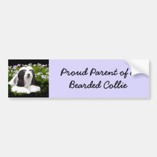 Adesivo Para Carro Pintura Collie com Manteiga - Arte Cachorra Origin
