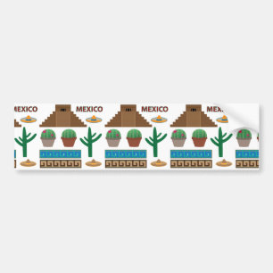Adesivo Para Carro pirâmide mexicana