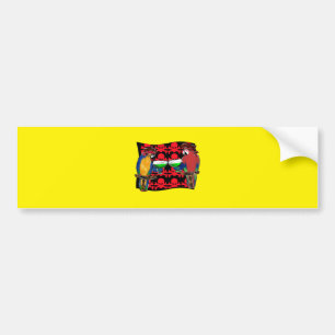 ADESIVO PARA CARRO PIRATE PARROTS